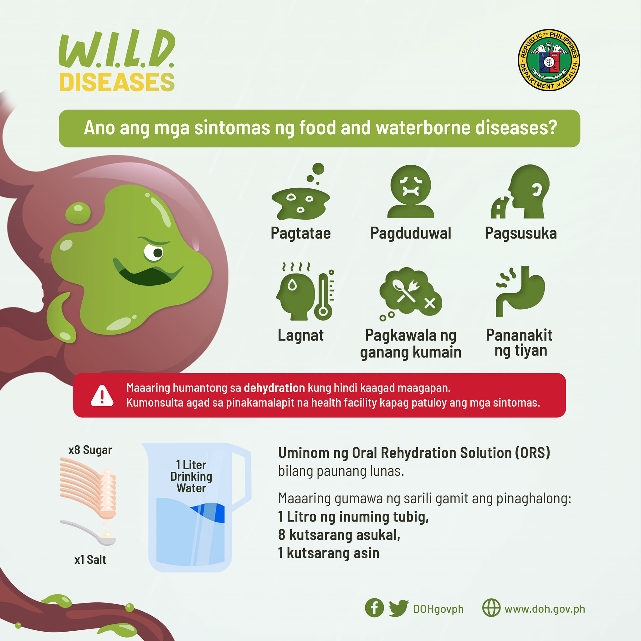 water food borne disease doh3